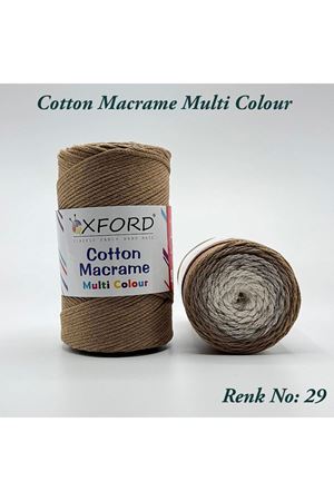 Cotton Macrame Multi Colour Renk No: 29