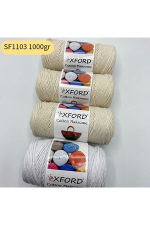 Stok Fazlası 1000gr Cotton Makrome Mix SF1103