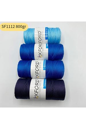 Stok Fazlası 800 gram PP No:4 Makrome Mavi Tonları SF1112