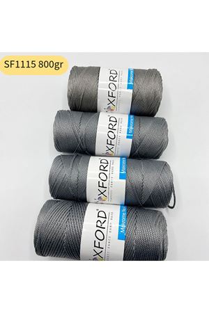 Stok Fazlası 800 gram PP No:4 Makrome Gri Tonları SF1115