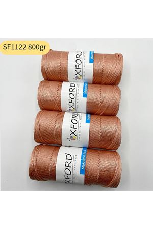 Stok Fazlası 800 gram PP No:4 Makrome Somon SF1122