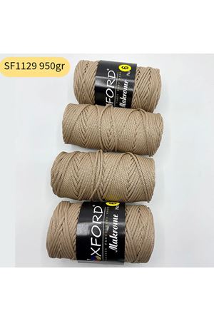 Stok Fazlası 950 gram PP No:6 Makrome Bej Tonları SF1129