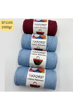 Stok Fazlası 1000 gram Cotton Makrome Mix SF1143