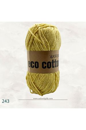 Eco Cotton 100 gram - 00243 Sarı