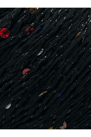 Oxford Yıldız Pullu İp - 1001 Siyah (Renkli Pul)