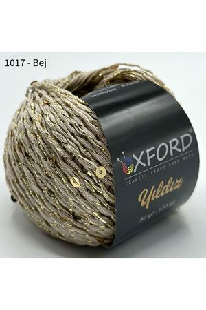 Oxford Yıldız Pullu İp - 1017 Bej 