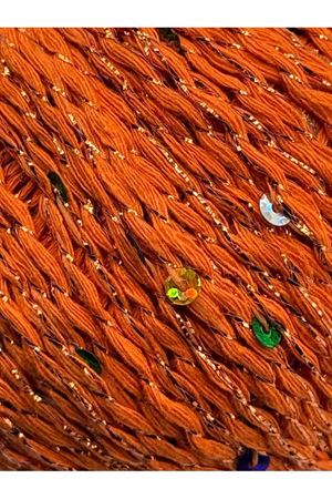 Oxford Yıldız Pullu İp - 1037 Turuncu (Renkli Pul)