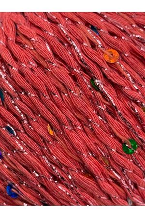 Oxford Yıldız Pullu İp - 1036 Mercan (Renkli Pul)