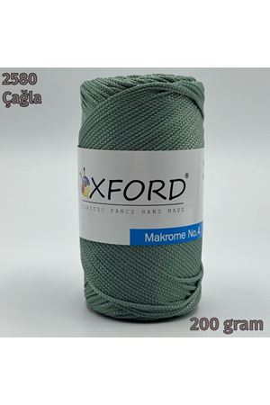 Oxford No:4 200 gram Makrome - 2580 Çağla Yeşili