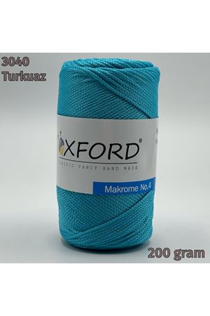 Oxford No:4 200 gram Makrome - 3040 Turkuaz