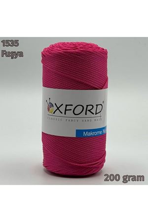 Oxford No:4 200 gram Makrome - 1535 Fuşya