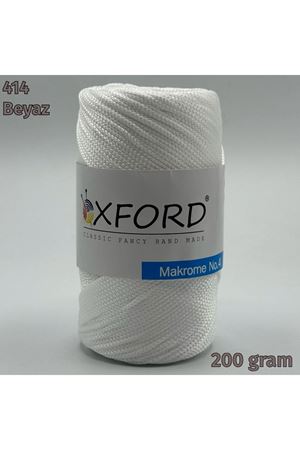 Oxford No:4 200 gram Makrome - 414 Beyaz