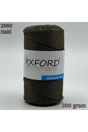 Oxford No:4 200 gram Makrome - 2860 Haki Yeşil
