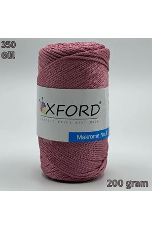 Oxford No:4 200 gram Makrome - 350 Gül