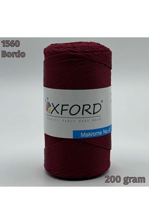 Oxford No:4 200 gram Makrome - 1560 Bordo