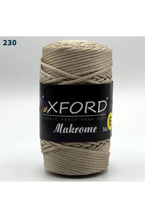Oxford 6 No Makrome - 230 Koyu Bej