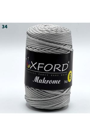 Oxford 6 No Makrome - 34 Açık Gri