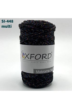 Oxford 6 No SİMLİ Makrome - SI448 Siyah Renkli Sim