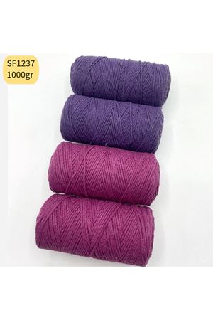 Stok Fazlası 1000 gram Cotton Makrome Mix SF1237