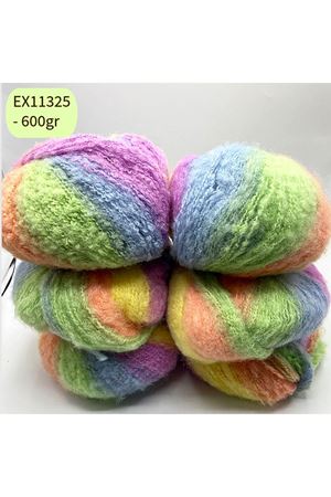 İhrac Fazlası 6'lı Paket 600 gr İnce Angora Ebruli EX11325