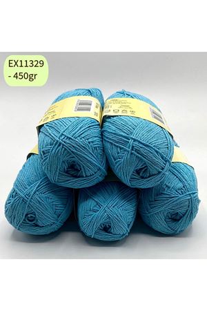 İhrac Fazlası 5'li Paket 450 gr Orta İnce Cotton Turkuaz EX11329