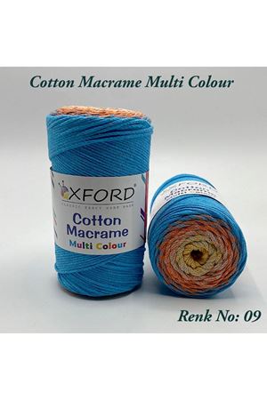 Cotton Macrame Multi Colour Renk No: 09