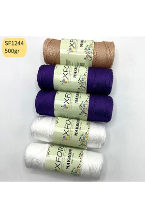 Stok Fazlası 500 gram PP No:3 Makrome Mix SF1244