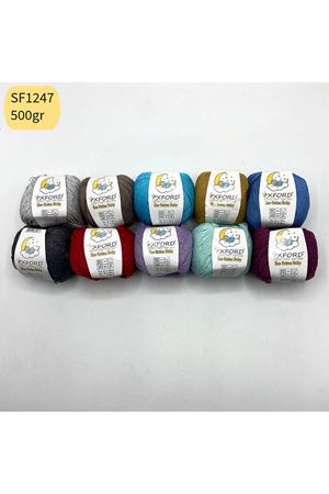 Stok Fazlası Eco Cotton Baby 10'lu Paket 500 gram Mix SF1247