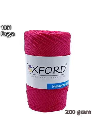 Oxford No:4 200 gram Makrome - 1851 Fuşya