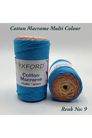 Cotton Macrame Multi Colour Renk No: 9