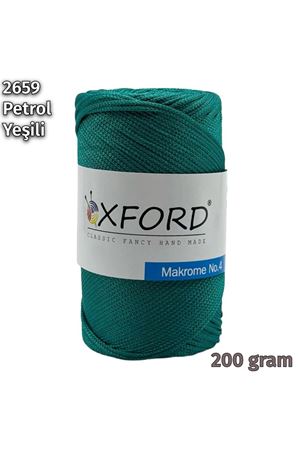 Oxford No:4 200 gram Makrome - 2659 Petrol Yeşili