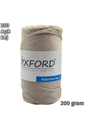 Oxford No:4 200 gram Makrome - 260 Açık Bej
