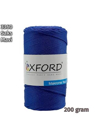 Oxford No:4 200 gram Makrome - 3360 Saks Mavi