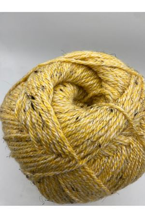 İhrac Fazlası Dev Yumak 380/400 gr Akrilik Tok Sarı Melanj EX12012