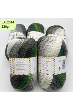 İhrac Fazlası 5'li Paket 530 gr Akrilik Ebruli EX12014