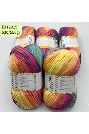 İhrac Fazlası 5'li Paket 530/550 gr Akrilik Ebruli EX12015