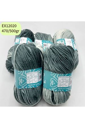 İhrac Fazlası 5'li Paket 470/500 gr Akrilik Ebruli EX12020