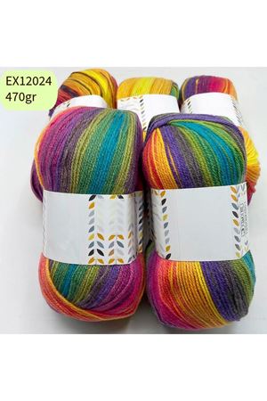 İhrac Fazlası 5'li Paket 470 gr Akrilik Ebruli EX12024
