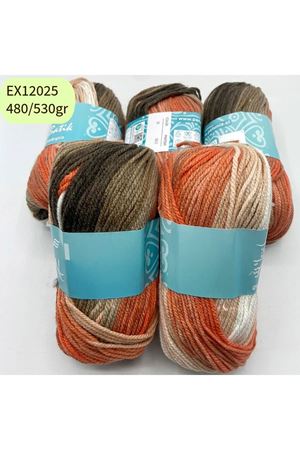 İhrac Fazlası 5'li Paket 480/530 gr Akrilik Ebruli EX12025