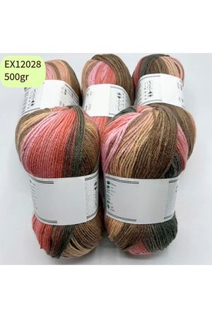 İhrac Fazlası 5'li Paket 500 gr Akrilik Ebruli EX12028