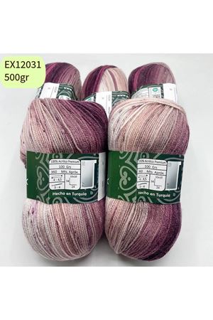 İhrac Fazlası 5'li Paket 500 gr Akrilik Ebruli EX12031