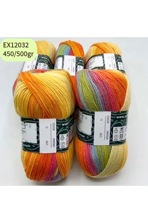 İhrac Fazlası 5'li Paket 450/500 gr Akrilik Ebruli EX12032