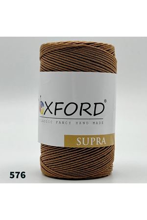 200 gram Oxford İnce Slim Supra Çanta İpi - 576 Kızıl Kahve