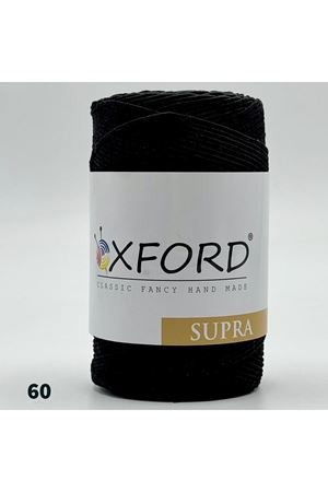 200 gram Oxford İnce Slim Supra Çanta İpi - 60 Siyah