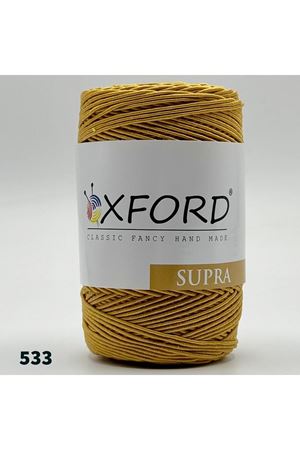 200 gram Oxford İnce Slim Supra Çanta İpi - 533 Hardal