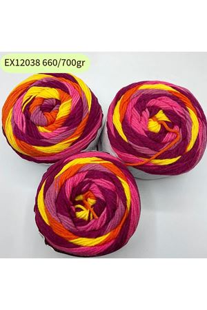 İhrac Fazlası 3'lü Paket 660/700 gr Akrilik Kek Ebruli EX112038