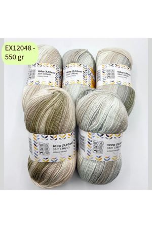 İhrac Fazlası 5'li Paket 550 gr Akrilik Ebruli EX112048