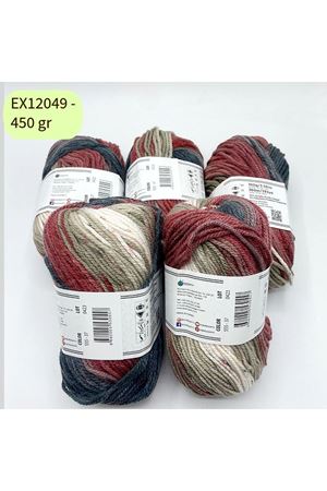 İhrac Fazlası 5'li Paket 450 gr Akrilik Ebruli EX112049