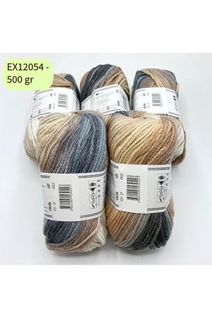 İhrac Fazlası 5'li Paket 500 gr Akrilik Ebruli EX112054