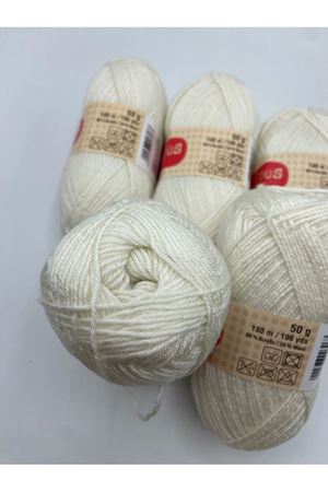 İhrac Fazlası 5'li Paket 450 gr Merserize Akrilik Krem EX112055